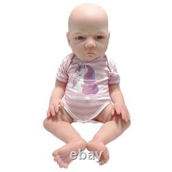 Lifelike 18.5 Reborn Baby Dolls full Silicone Doll Realistic Newborn Doll Gifts