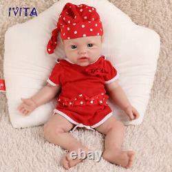 Lifelike Reborn Baby Doll 17Full Body Silicone Real Touch Girl Newborn