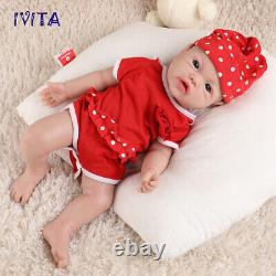 Lifelike Reborn Baby Doll 17Full Body Silicone Real Touch Girl Newborn