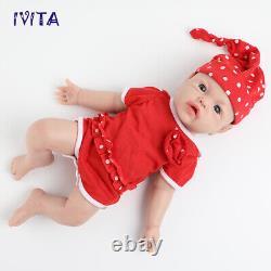 Lifelike Reborn Baby Doll 17Full Body Silicone Real Touch Girl Newborn