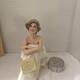 Limited/ Numbered Franklin Mint Sitting Princess Diana Doll On Tuft Stool