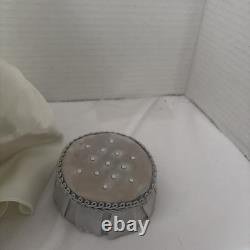 Limited/ Numbered Franklin Mint Sitting Princess Diana Doll On Tuft Stool