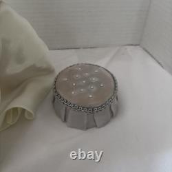 Limited/ Numbered Franklin Mint Sitting Princess Diana Doll On Tuft Stool
