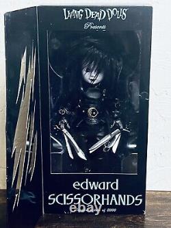 Living Dead Doll Edward ScissorHands Doll New
