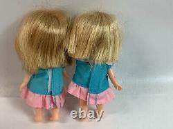 Lot 4 TAKARA TOMY Licca doll Miki & Maki-chan Dress set JAPAN fedex