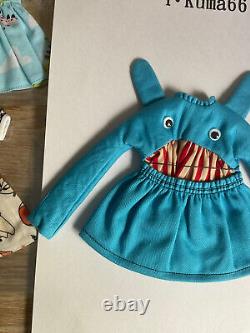 Lot Of 3 Fun dresses for Neo Blythe Doll! Please Read
