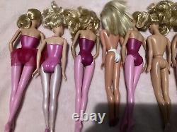Lot of 11 Barbie Ballerina dolls Nude Mixed Lot For OOAK Nice Condition Lot A11