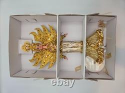 Lot of 4 Barbies Cowardly Lion, Sun Goddess, Silken Flame, Solo in Spotlight