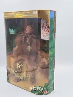 Lot of 4 Barbies Cowardly Lion, Sun Goddess, Silken Flame, Solo in Spotlight