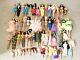 Lot Of 58 Vintage Barbie Dolls Bubbles Ken With Clothes