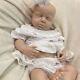 Loulou Baby Full Body Solid Silicone Reborn Doll Real Soft Flexible Newborn Doll
