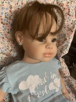 Lovely Reborn Toddler Girl Emma By Sigrid Bock-reborn By Trendy Tots