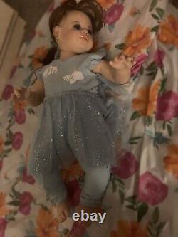 Lovely Reborn Toddler Girl Emma By Sigrid Bock-reborn By Trendy Tots