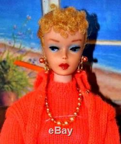 Lovely Vintage Blond #4 Ponytail BarbieSweater Girl #976 59-62 Complete Extras