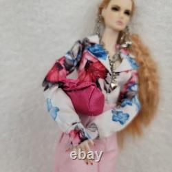 Lovetones & Integrity Toys Doll Unknown Name Strawberry Blonde Purse Shoes