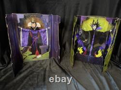MALEFICENT & Evil Queen Great Disney Villians Mattel Anniversary Barbie Doll NIB MALEFICENT & Evil Queen Great Disney Villians Mattel Anniversary Barbie Doll NIB