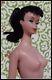 Mattel Rare Vintage 850 #3 Barbie Ponytail Doll 1960 Solid Feet Brunette E