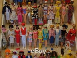 MEGA TLC LOT Vintage Barbie Dolls/Clothes/Accessories/Cases