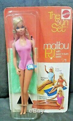 MIB Vintage 1970's BARBIE'S The Sun Set MALIBU P. J. Doll #1187 TNT