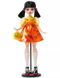 MONSTER HIGH Skullector Squid Game Young-Hee Doll In Hand