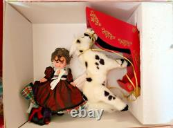 Madame Alexander 8 Sleigh Riding Wendy Doll Set