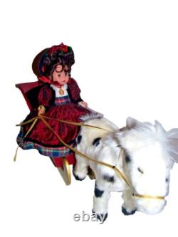 Madame Alexander 8 Sleigh Riding Wendy Doll Set