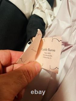 Madame Alexander Cattle Baron Doll 21 Limited Edition 75 NIB 2004 Rare Madame Alexander Cattle Baron Doll 21 Limited Edition 75 NIB 2004 Rare