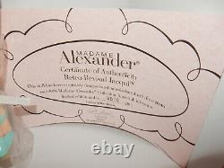 Madame Alexander Limited Ed. RARE 21 Retro Revival Jacqui Doll