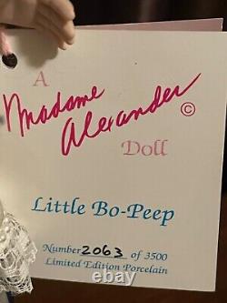 Madame Alexander Little Bo Peep Porcelian