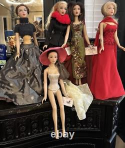 Madame Alexander Museum Gala, Book Tour, Tides, NY Eve, And Crimson Xmas Lot Of 5