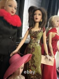 Madame Alexander Museum Gala, Book Tour, Tides, NY Eve, And Crimson Xmas Lot Of 5