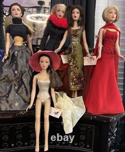 Madame Alexander Museum Gala, Book Tour, Tides, NY Eve, And Crimson Xmas Lot Of 5