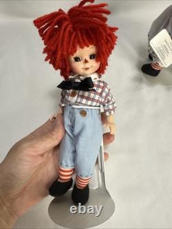 Madame Alexander Raggedy Ann & Andy Doll Set 2008 Vintage Retired Rare Set HTF