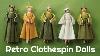 Making Vintage Style Clothespin Dolls 1960s Kitsch Craft Project