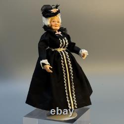Marcia Backstrom Artisan Victorian Older Woman Dowager Dollhouse Miniature 112