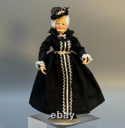Marcia Backstrom Artisan Victorian Older Woman Dowager Dollhouse Miniature 112