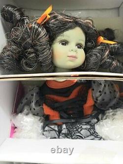 Marie Osmond ANDELYN Wickedly Cute Tiny Tot Doll Witch in BOX with COA HTF NICE