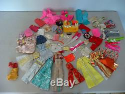 Mattel Barbie, Francie, Casey 1960s MOD & Fashion Clothes Collection HUGE LOT