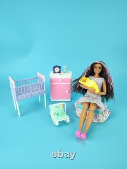 Mattel Curvy Barbie Extra Hispanic Doll Zuru My Mini Baby Girl + Accessories Lot