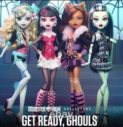 Mattel Monster High Boo-riginal Creeproduction Set of 4 Dolls 2024 PRESALE