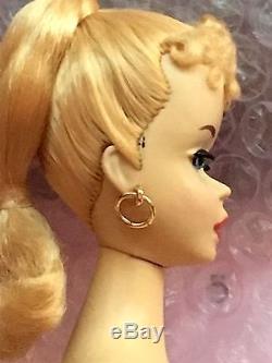 Mattel Vintage Number #3 Barbie Doll VERY NICE! Brown Eyeshadow