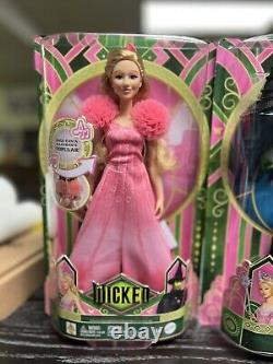 Mattel Wicked Movie Glinda And Elphaba Dolls URL Misprint Error Bundle READ