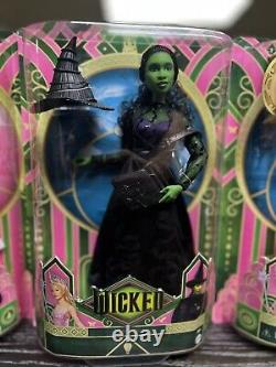 Mattel Wicked Movie Glinda And Elphaba Dolls URL Misprint Error Bundle READ