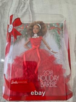 Mattels Barbie Doll Collection! 2018 Holiday Barbie Doll! Very Rare Doll! Nrfb