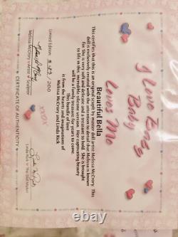 Melissa McCrory BEAUTIFUL BELLA Doll Baby Silicone COA LIMITED EDITION NIB
