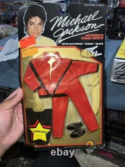 Michael Jackson Doll 1984 American Music Awards Outfit Magic Glove, Thriller Fit