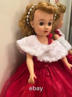 Miss Revlon Doll in Sparkly Red Ball Gown with Fur