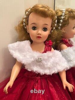 Miss Revlon Doll in Sparkly Red Ball Gown with Fur