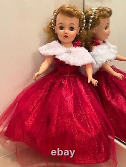 Miss Revlon Doll in Sparkly Red Ball Gown with Fur