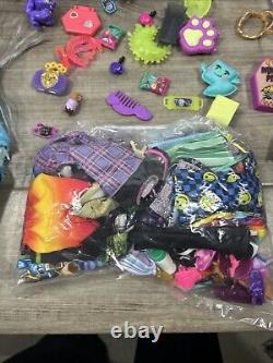 Monster High 16 Doll HUGE LOT Tons Of Outfits Accessories Shoes Older Rare Ones